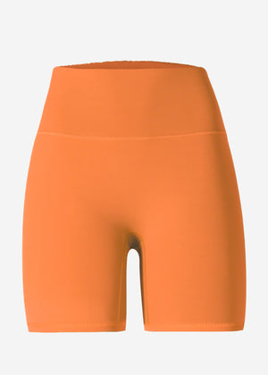 Short sports leggings - orange