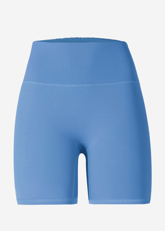 Short sports leggings - blue