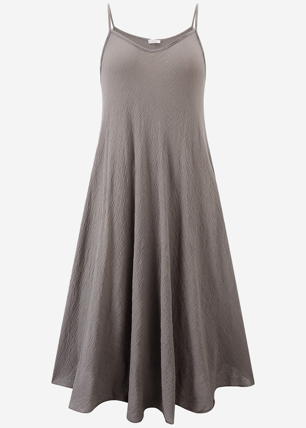 Muslin beach dress - taupe