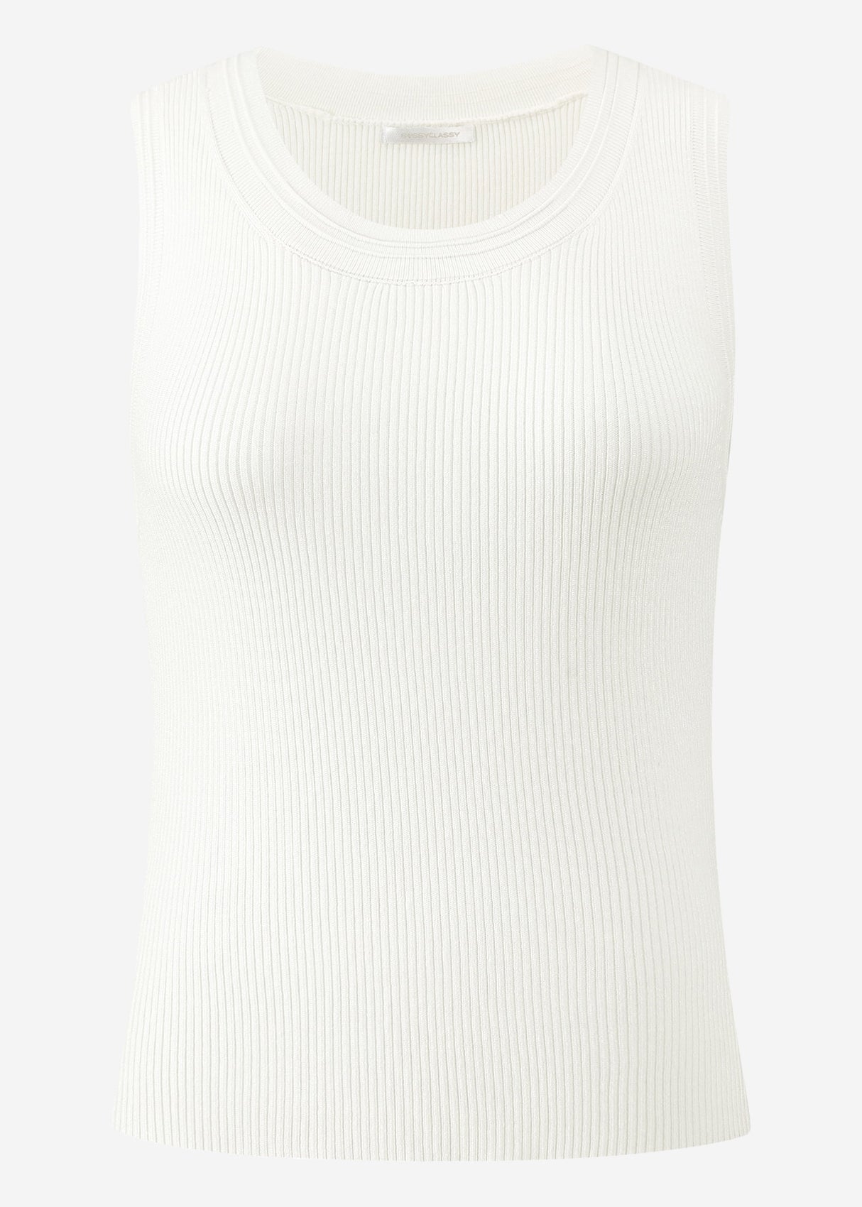 Knitted top - off-white