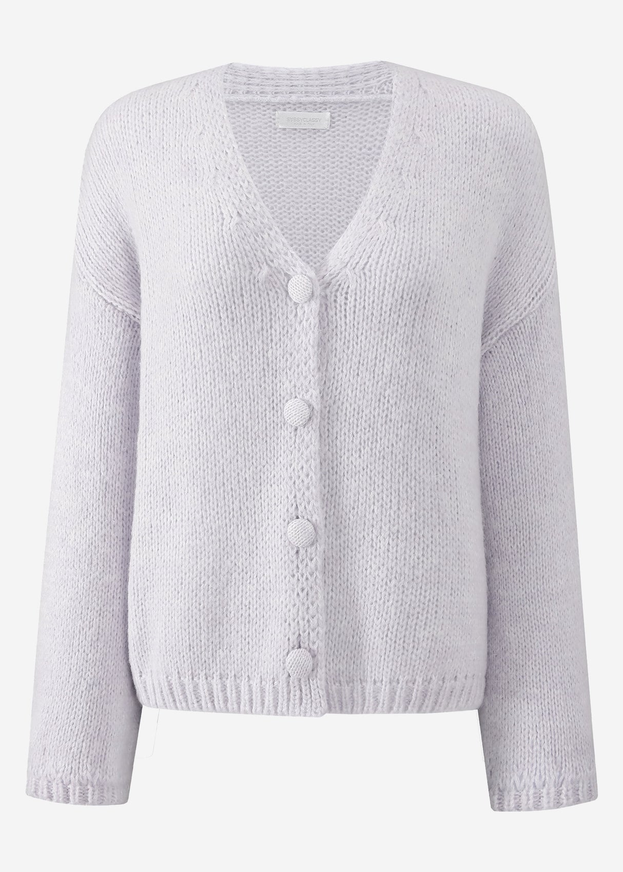 V-neck cardigan - lilac