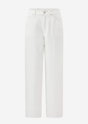 Wide Leg Jeans with a high covenant - OffWhite