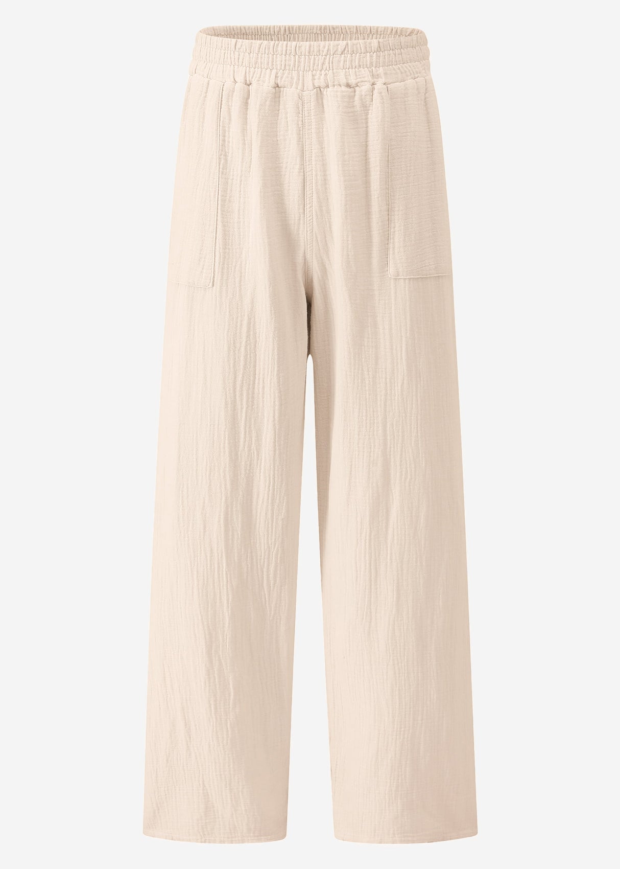 Muslin pants - beige