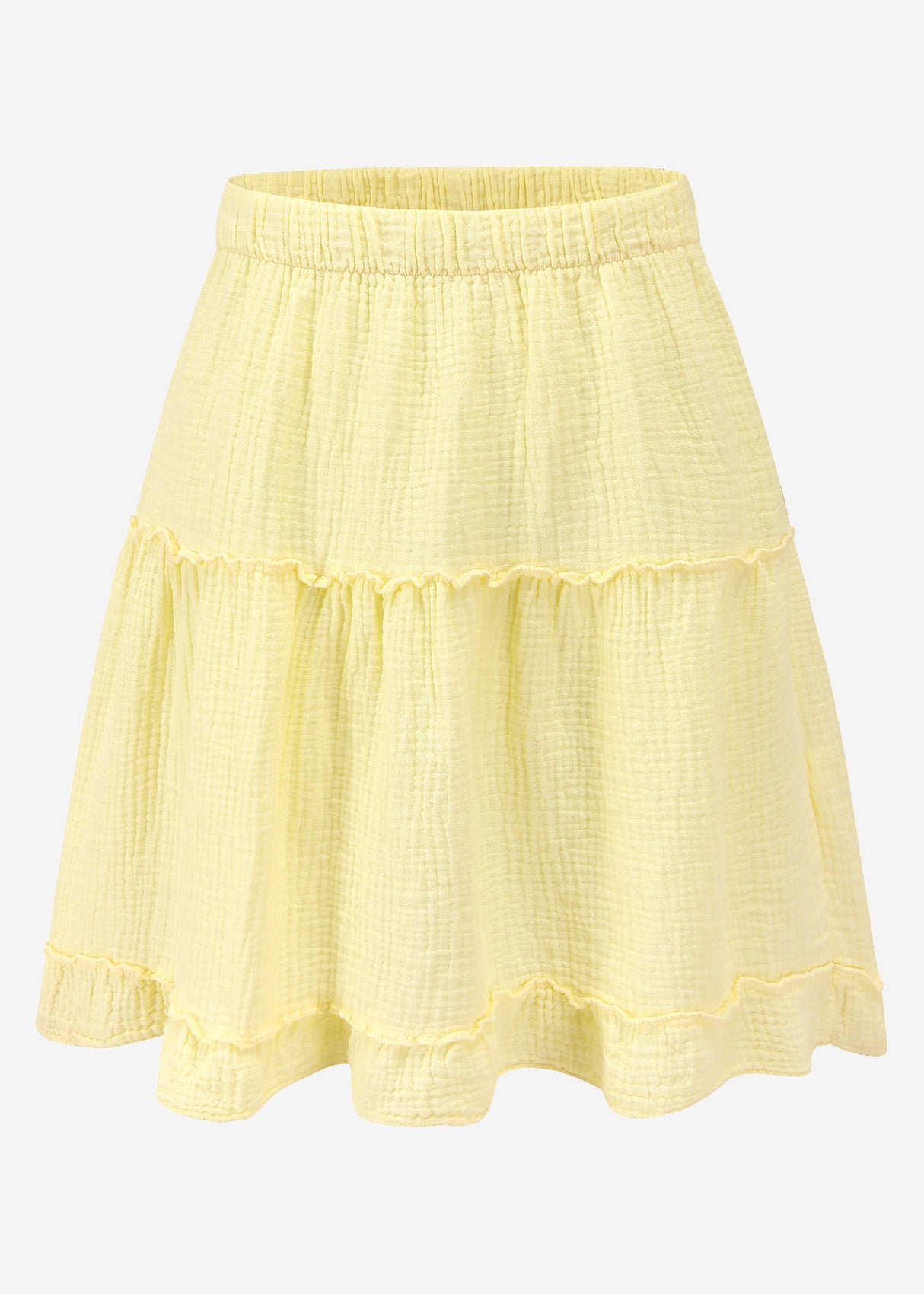 Musselin Rock with Volant - butter yellow