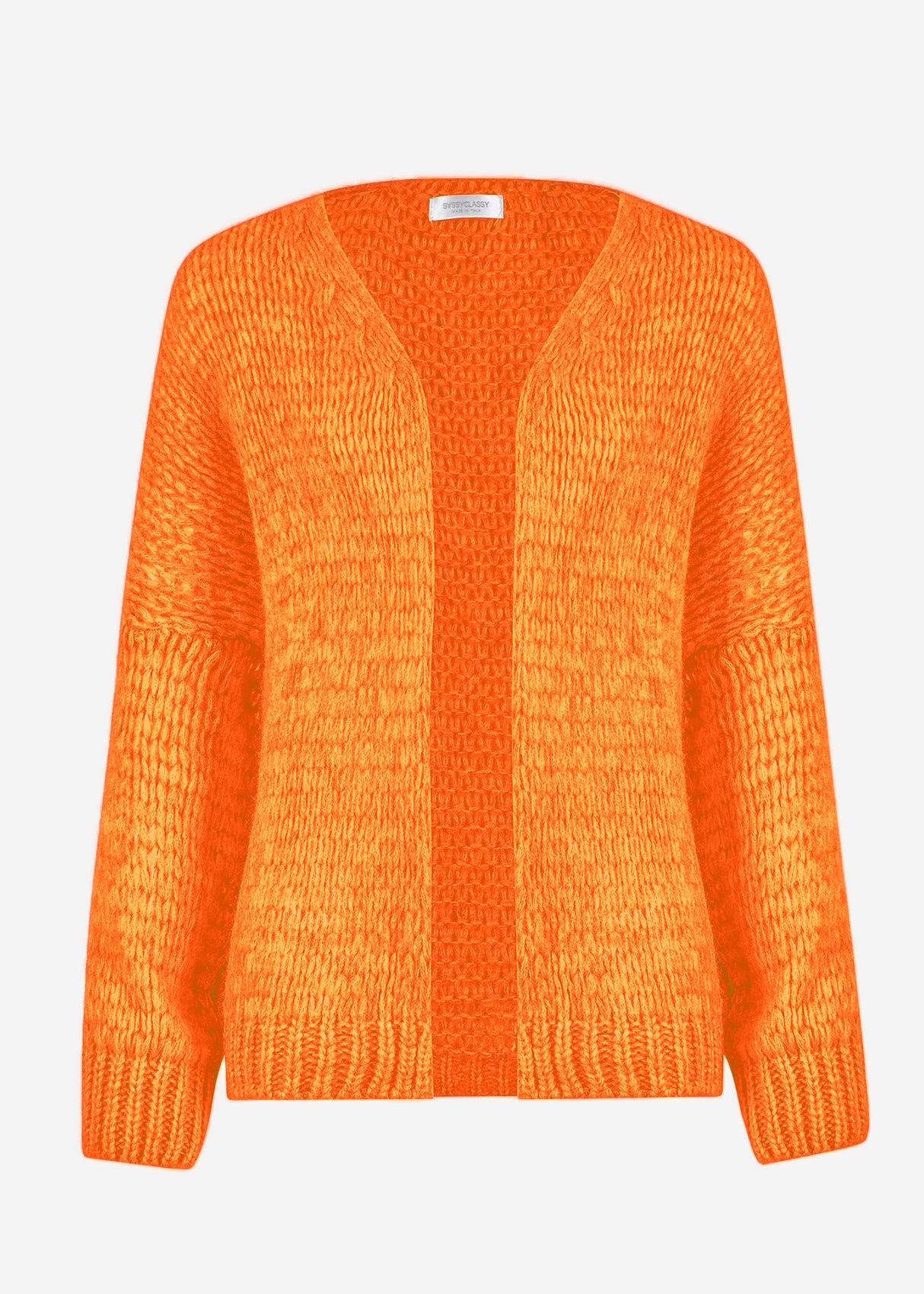 Oversized cardigan - orange