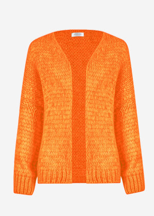 Oversized cardigan - orange