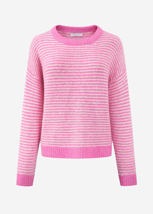 Striped jumper - rose