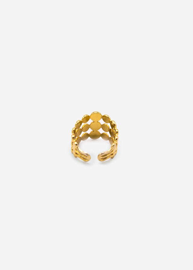 Breiter Ring - gold