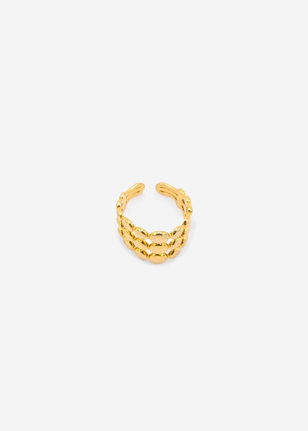Wide ring, gold
