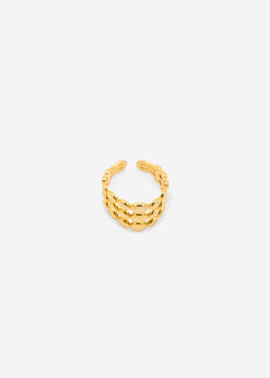 Wide ring, gold