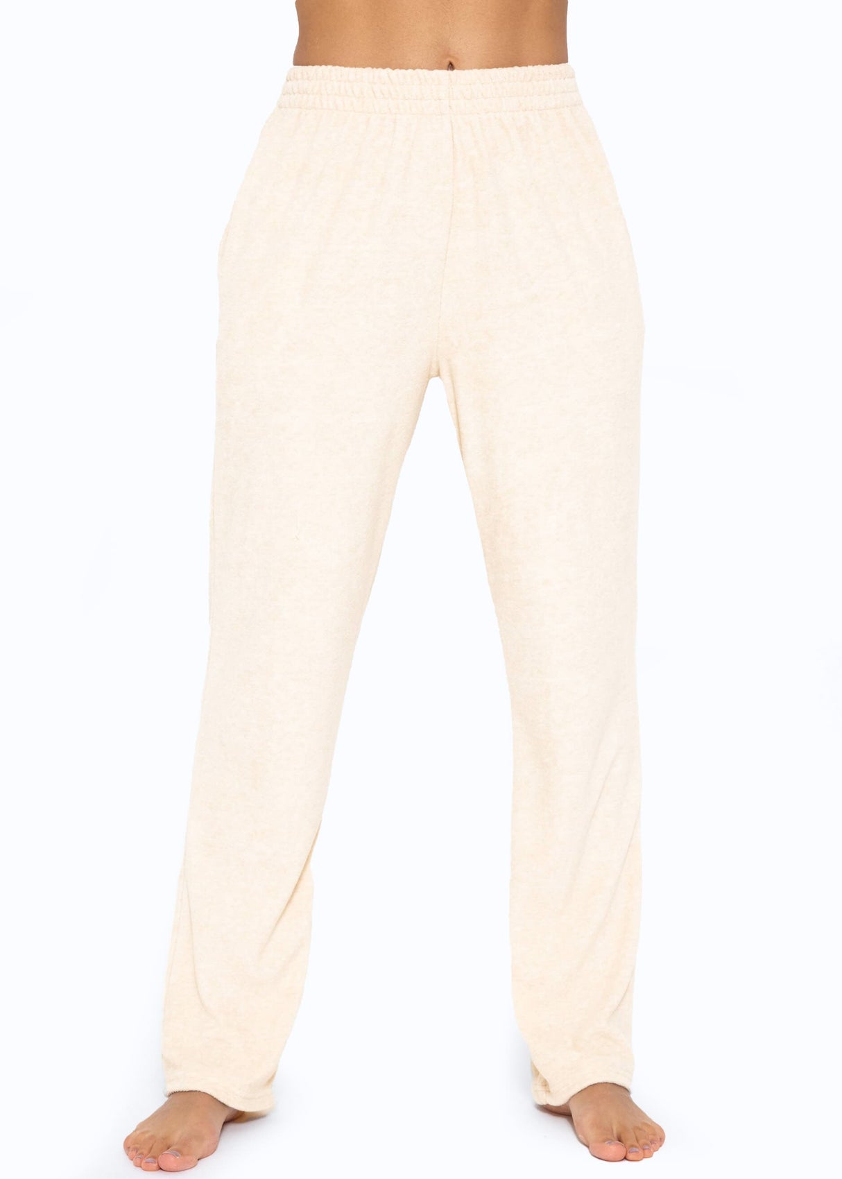 Frottee Pants - beige