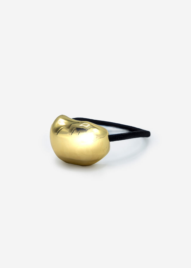 Haargummi - gold