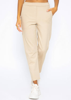 Jersey Chinos - beige