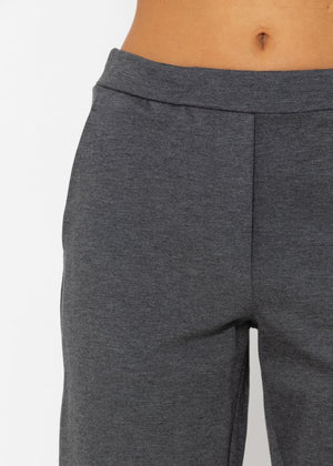 Jersey chinos - grey