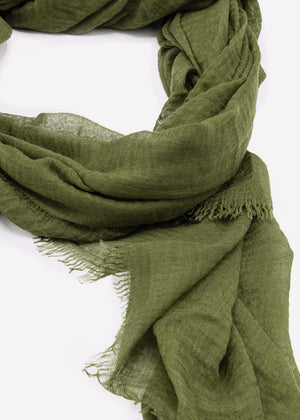 Muslin scarf - khaki