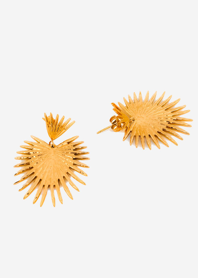 Stud earrings - gold