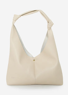 Shopper with knot detail - beige