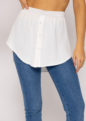 Blouse skirt, white