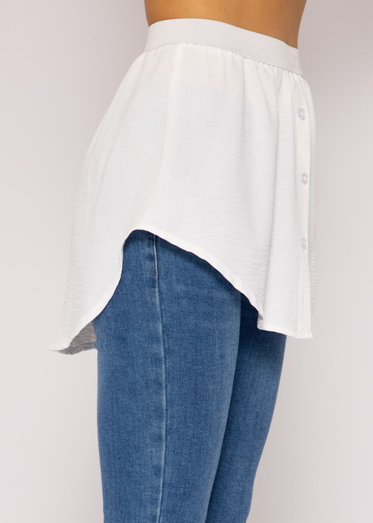 Blouse skirt, white