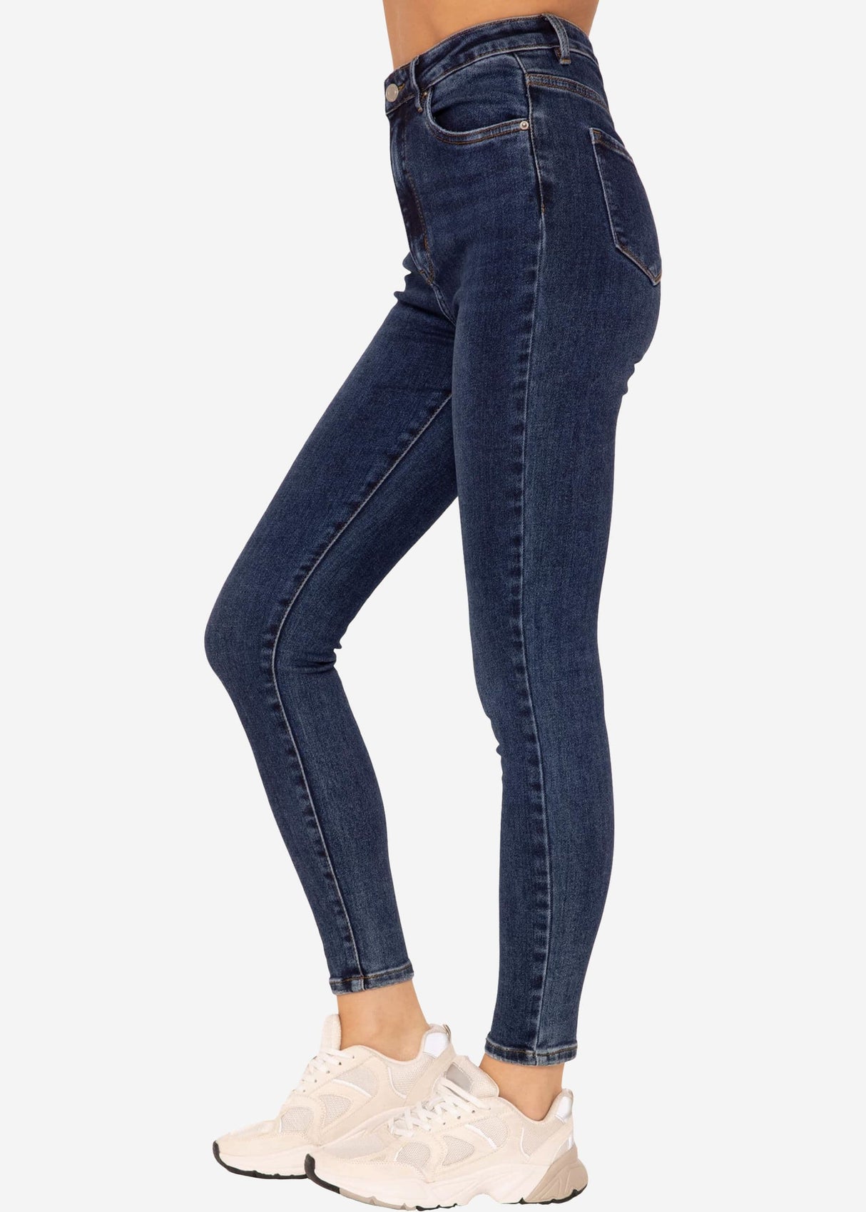 Highwaist jeans - dark blue