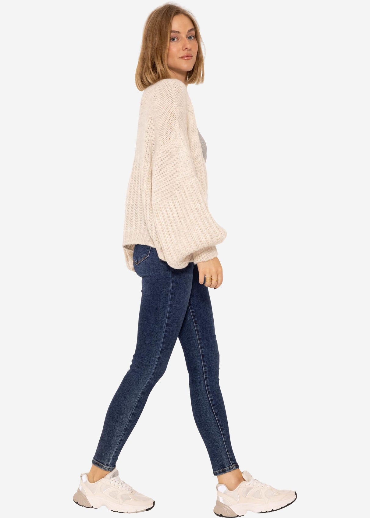 Highwaist jeans - dark blue