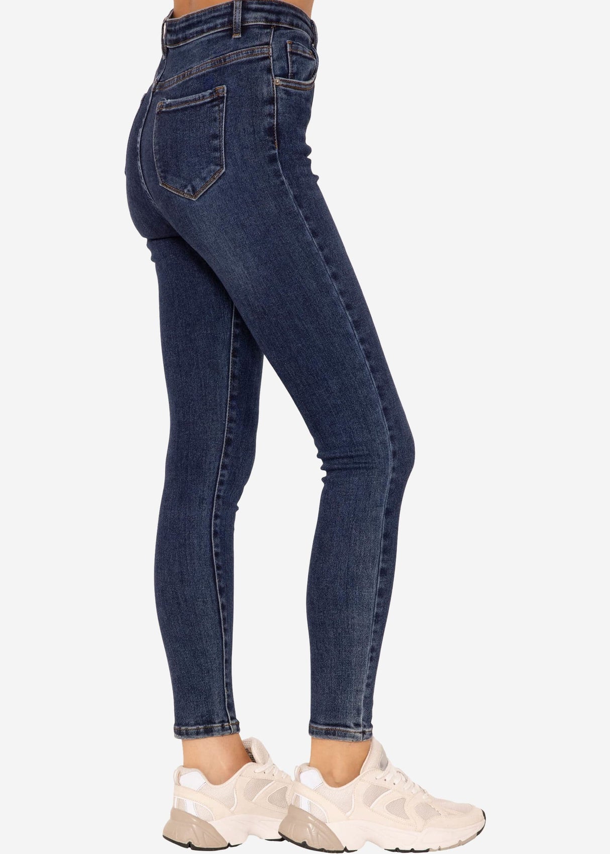 Highwaist jeans - dark blue