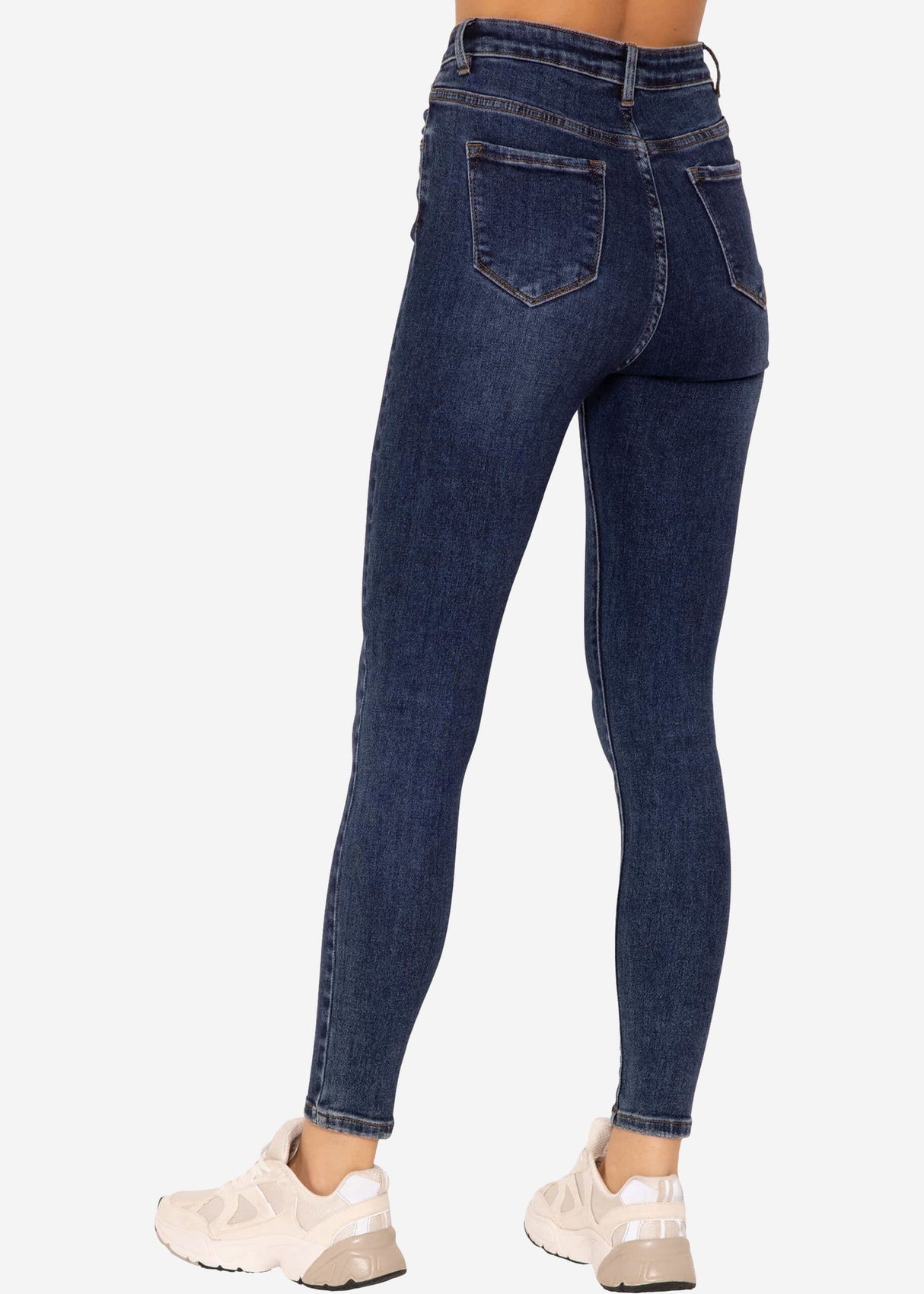 Highwaist jeans - dark blue