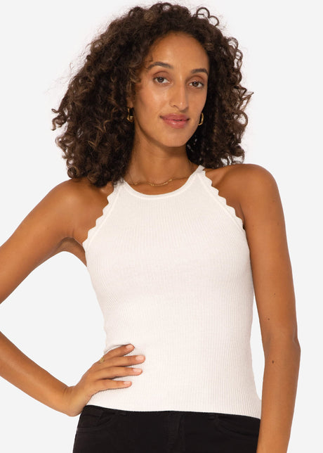 Lurex Stricktop - offwhite von SASSYCLASSY