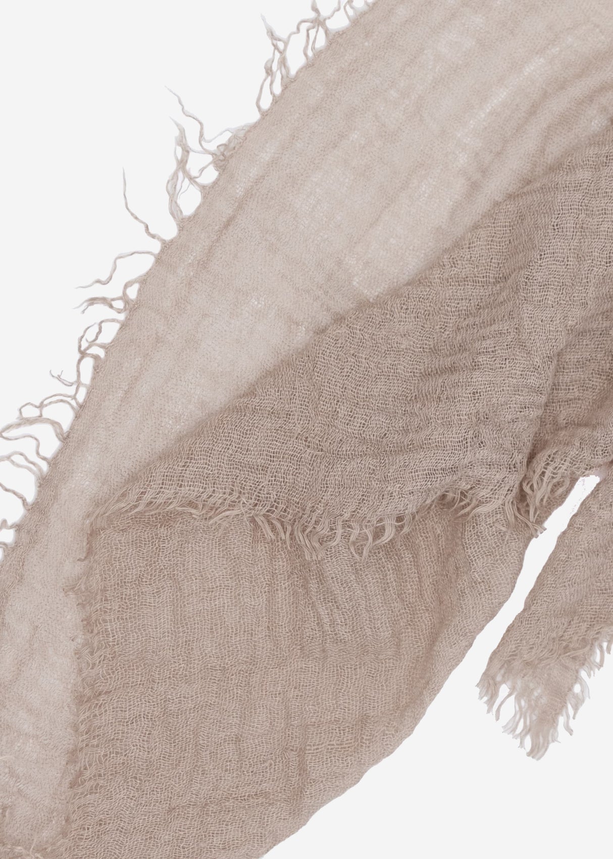 Muslin scarf, taupe