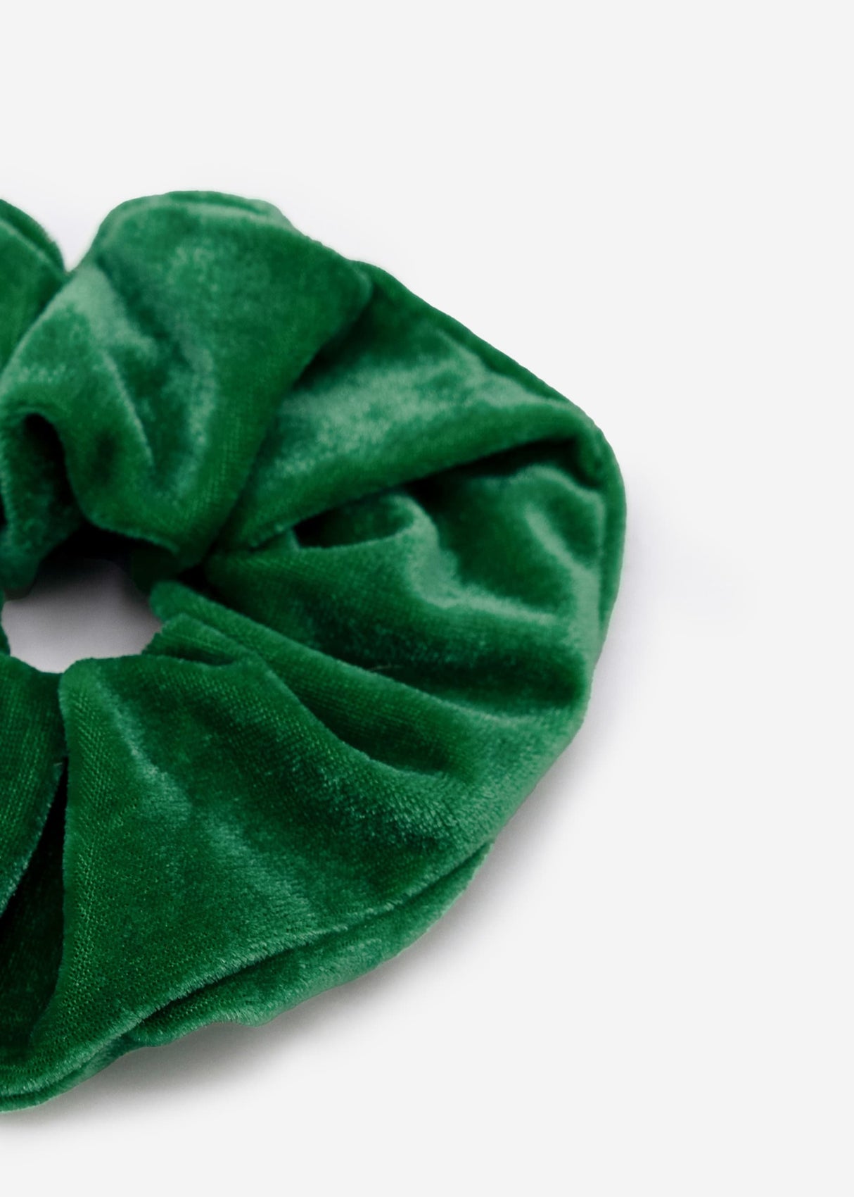 Scrunchie aus Velvet, grün