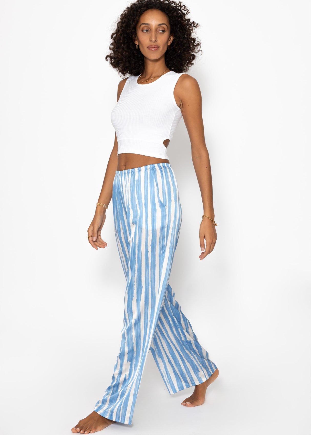 Top with cut-out - off-white
