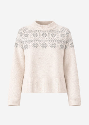 Norwegian sweater - hellbeige