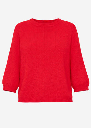 Knit top - red