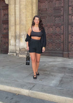 Sculpting Shapewear Pants mit String - schwarz