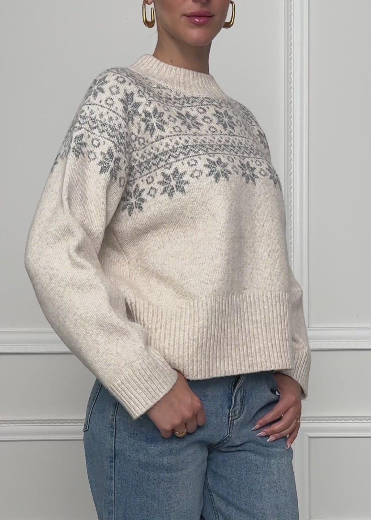 Norwegian sweater - hellbeige by SASSYCLASSY