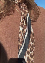 Strickoberteil - braun