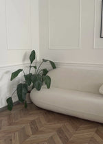 Cardigan with flounces - dusky pink