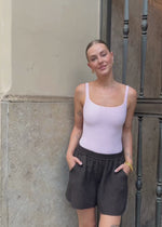 Bodysuit Soft Shapewear mit String - rosa