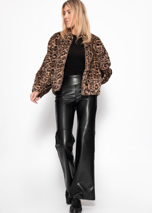 Fellimity bomber jacket with Leo pattern - beige