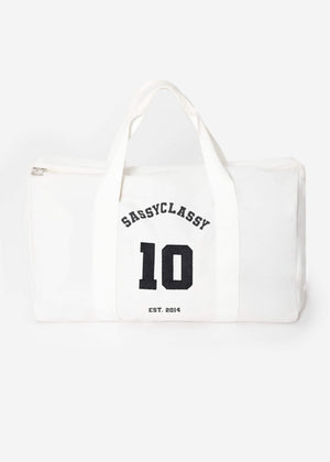 COLLEGE BAG - offwhite