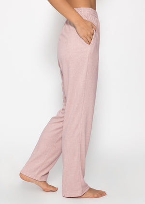 Frottee Pants - rosa