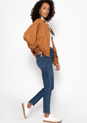 Highwaist jeans - dark blue