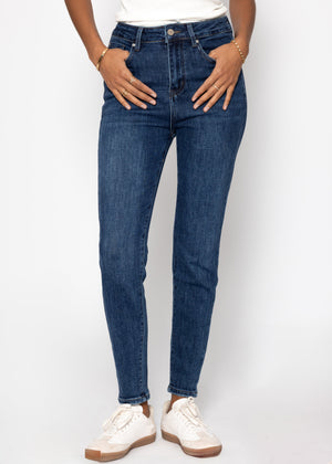 Highwaist jeans - dark blue