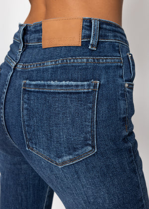 Highwaist jeans - dark blue