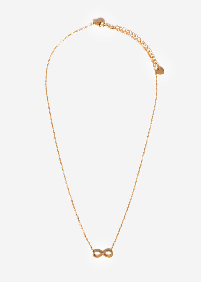 Infinity necklace - gold