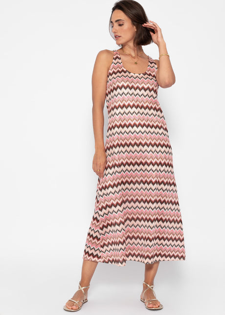Long tank top dress - pink by SASSYCLASSY