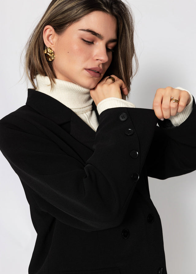 Oversize Blazer - schwarz