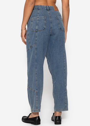 Relaxed Fit Jeans - Blue