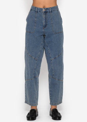 Relaxed Fit Jeans - Blue