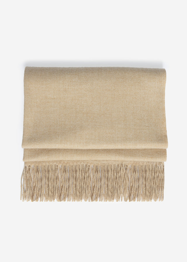 Softer Schal mit Kaschmir - beige